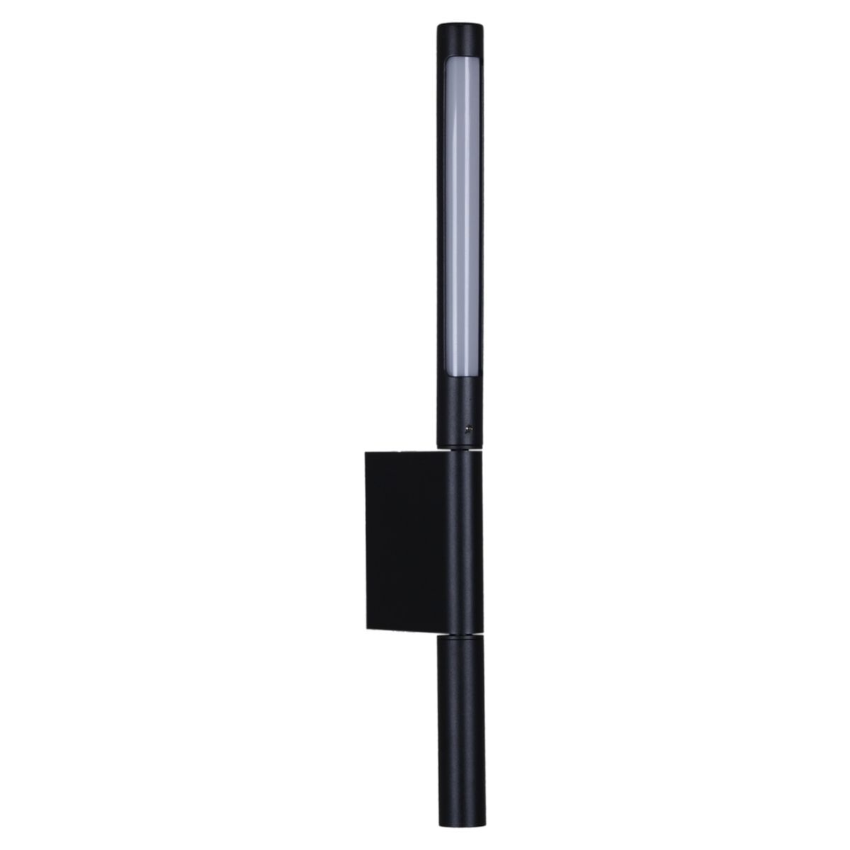 фото настенный светодиодный светильник reluce 86209-9.2-001kt led3w+6w bk | 220svet.ru