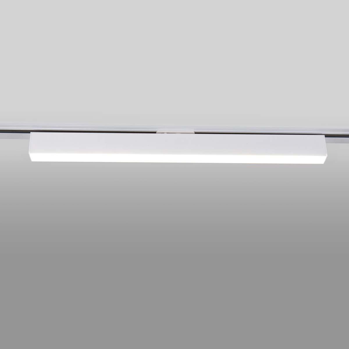 фото трековый однофазный светодиодный светильник elektrostandard белый матовый 20w 4200k ltb54 a052444 | 220svet.ru