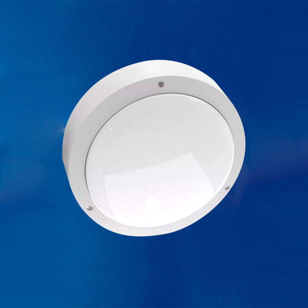 фото потолочный светодиодный светильник uniel ulw-k13a 10w/5000k ip65 white ul-00011756 | 220svet.ru