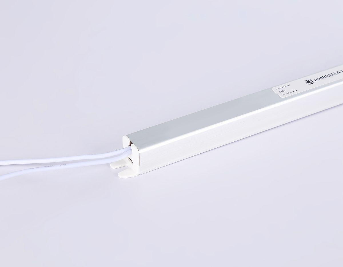 фото блок питания ультратонкий для светодиодной ленты ambrella light illumination led driver 12v 100w ip20 8,3a gs8607 | 220svet.ru