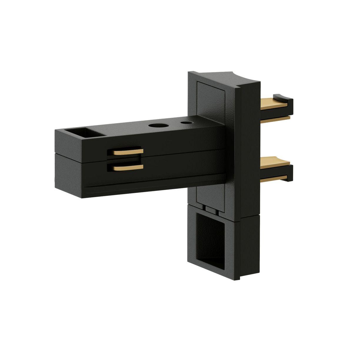 фото соединитель для круглого шарнирного коннектора elektrostandard slim magnetic 85011/00 черный a063967 | 220svet.ru