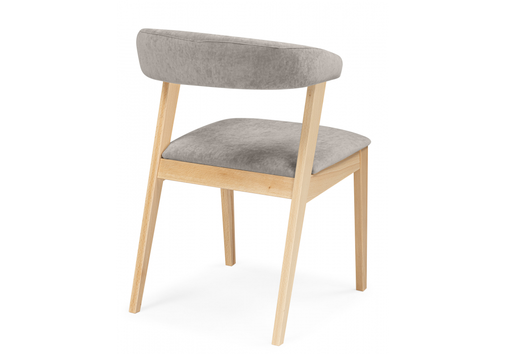 фото стул деревянный woodville токио ткань 231 / светлое дерево 620596 | 220svet.ru