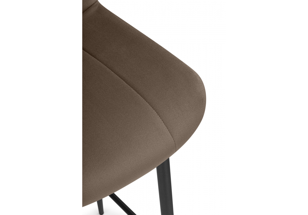 фото барный стул поворотный woodville седа 360 коричневый (zd 233) / черный np 632624 | 220svet.ru