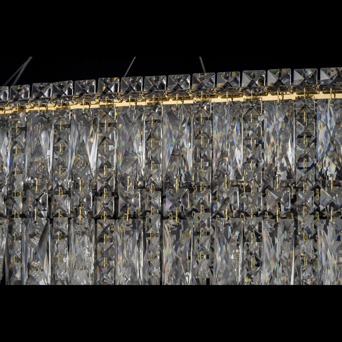 фото подвесная светодиодная люстра arti lampadari ovindoli l 1.5.120x40.100 g | 220svet.ru