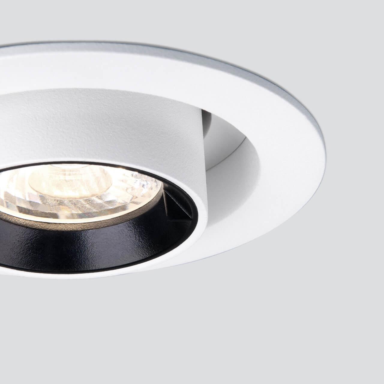 фото встраиваемый светодиодный спот elektrostandard 9917 led 10w 4200k белый матовый a052448 | 220svet.ru