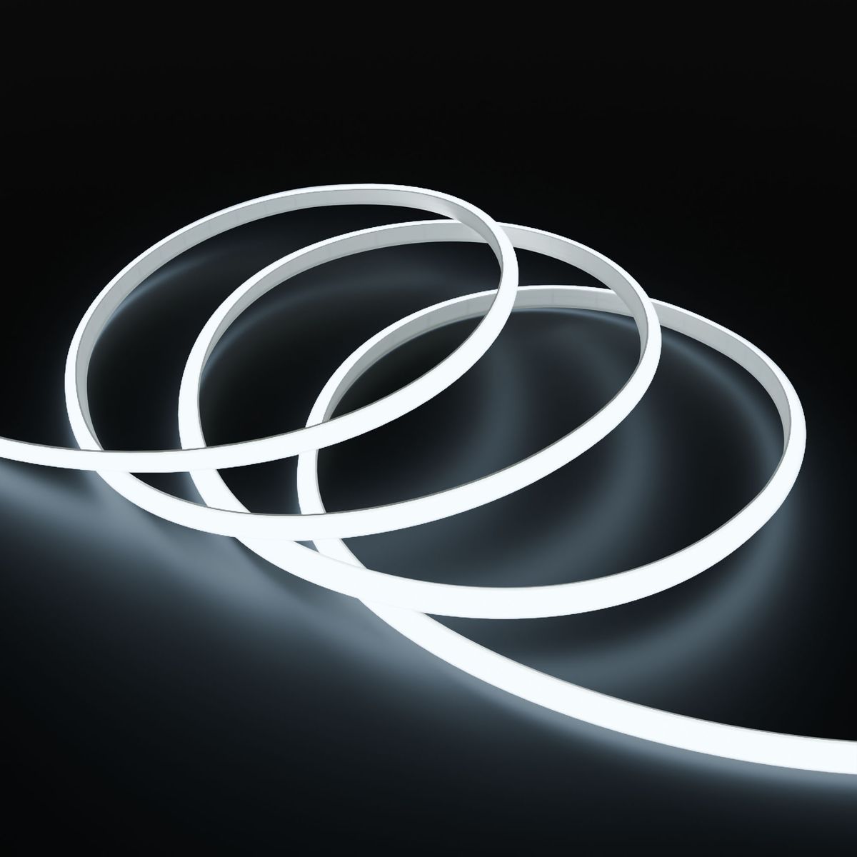 фото влагозащищенная лента для бани и сауны ogm 14,4w/m 180led/m 2835smd холодный белый 5m lse-299 | 220svet.ru