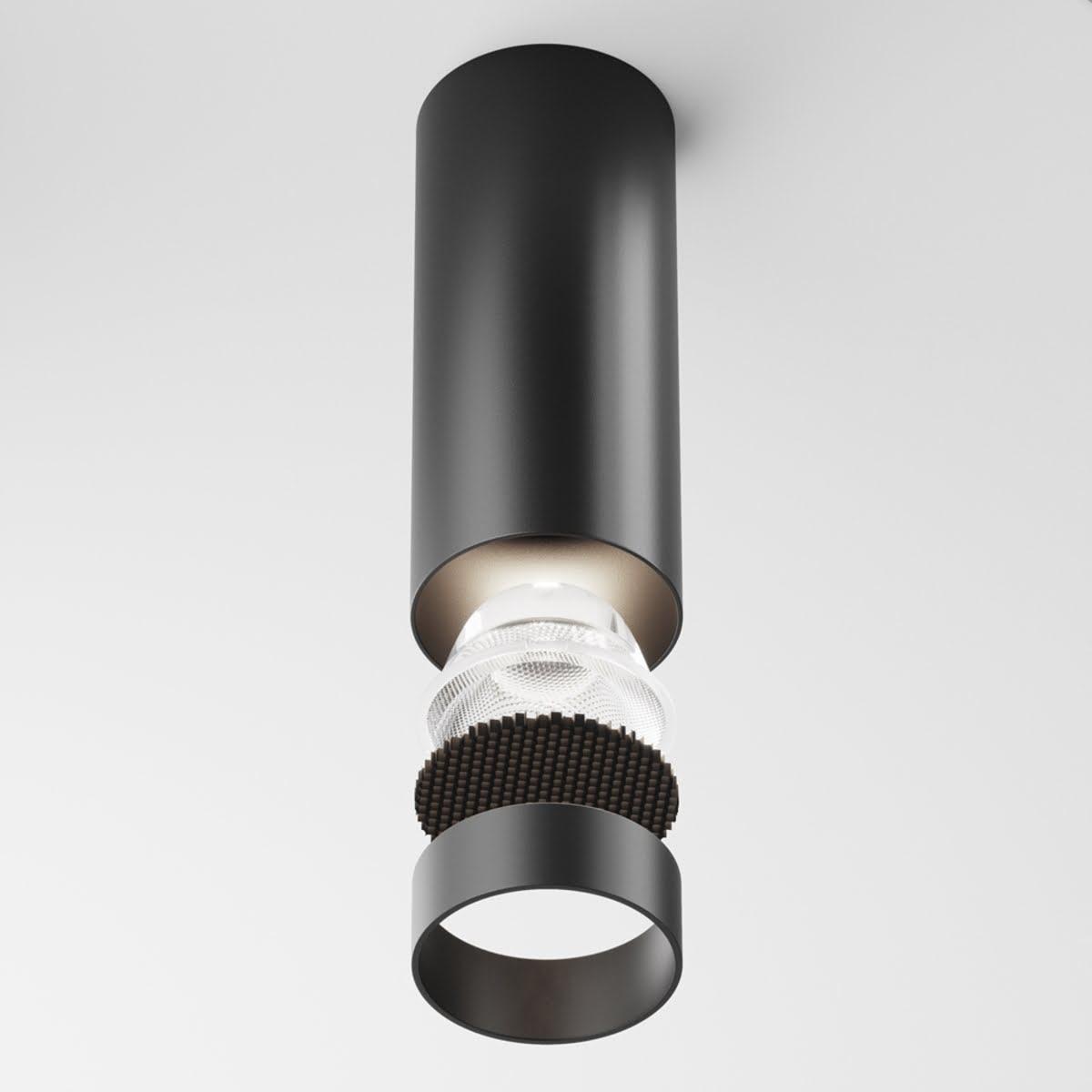 фото потолочный светодиодный светильник maytoni technical focus led c056cl-l12b4k-w-b | 220svet.ru