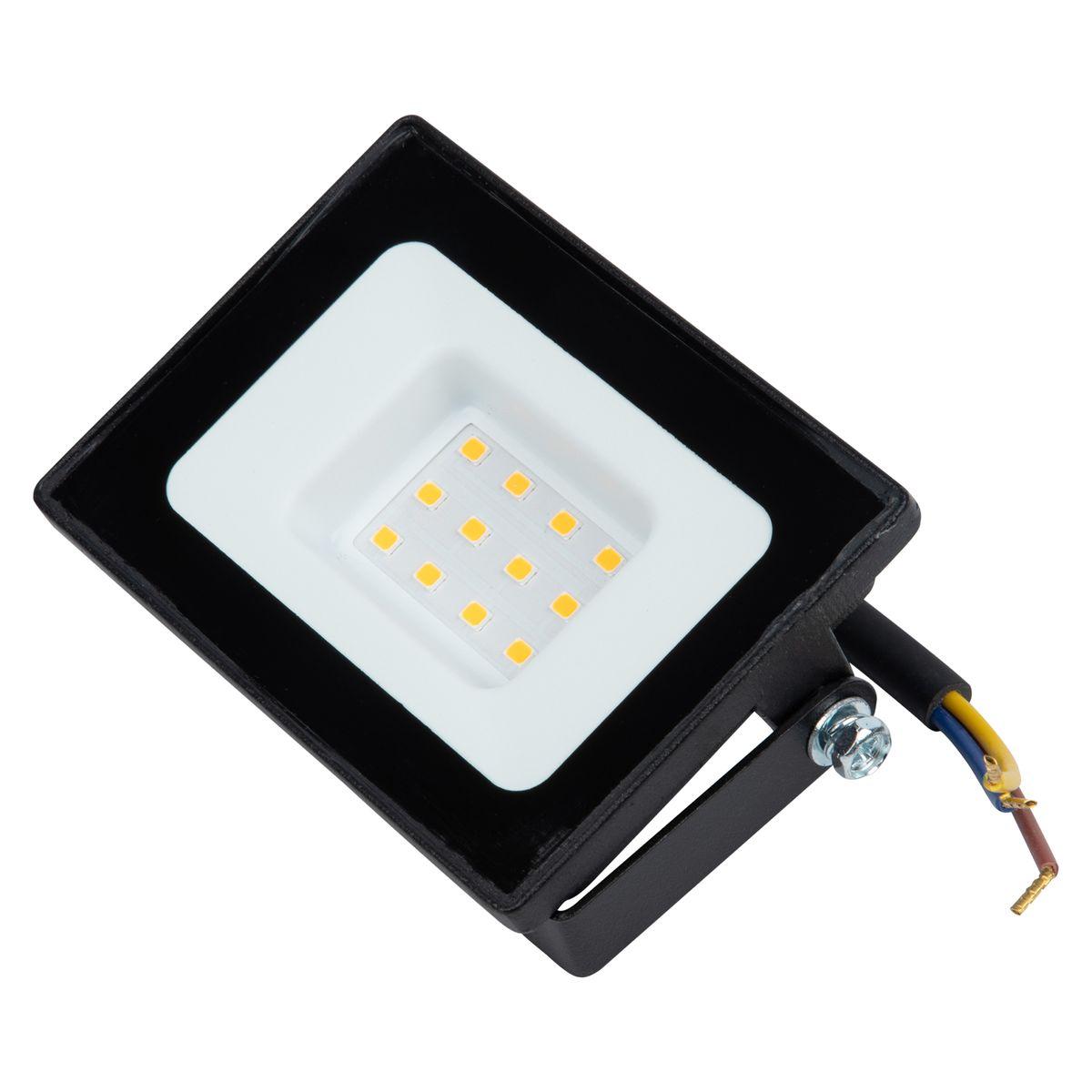 фото прожектор светодиодный volpe 20w/3000k ip65 220-240v black ul-00011633 | 220svet.ru