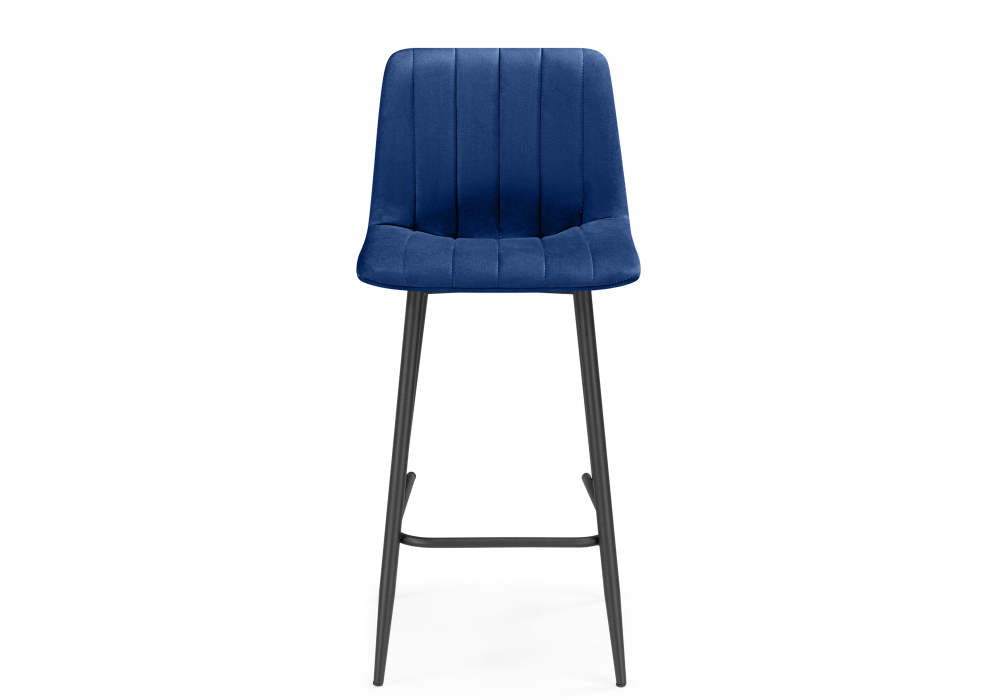фото барный стул woodville дани мини синий / черный 632325 | 220svet.ru