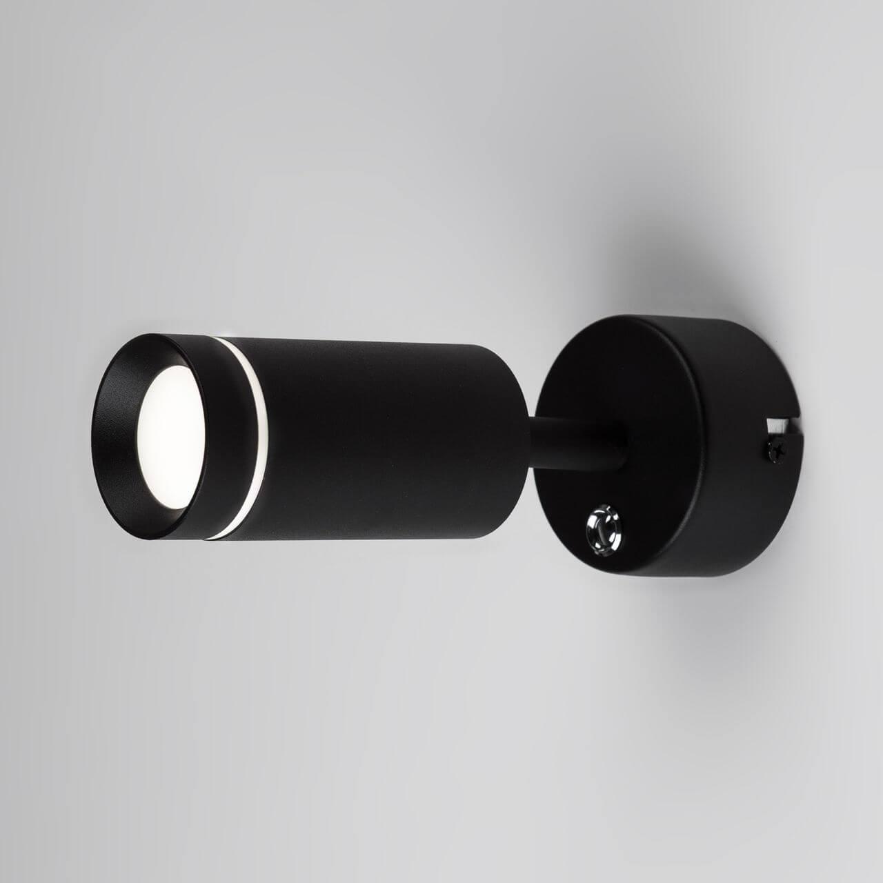 фото светодиодный спот elektrostandard glory sw mrl led 1005 черный a043957 | 220svet.ru