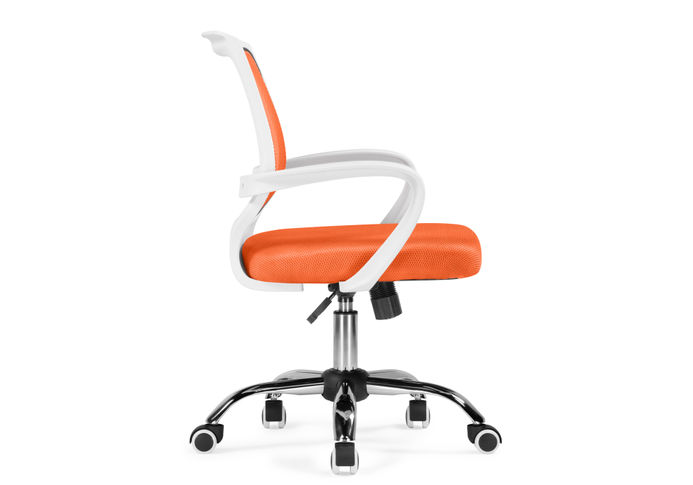 фото компьютерное кресло woodville ergoplus orange / white 15373 | 220svet.ru