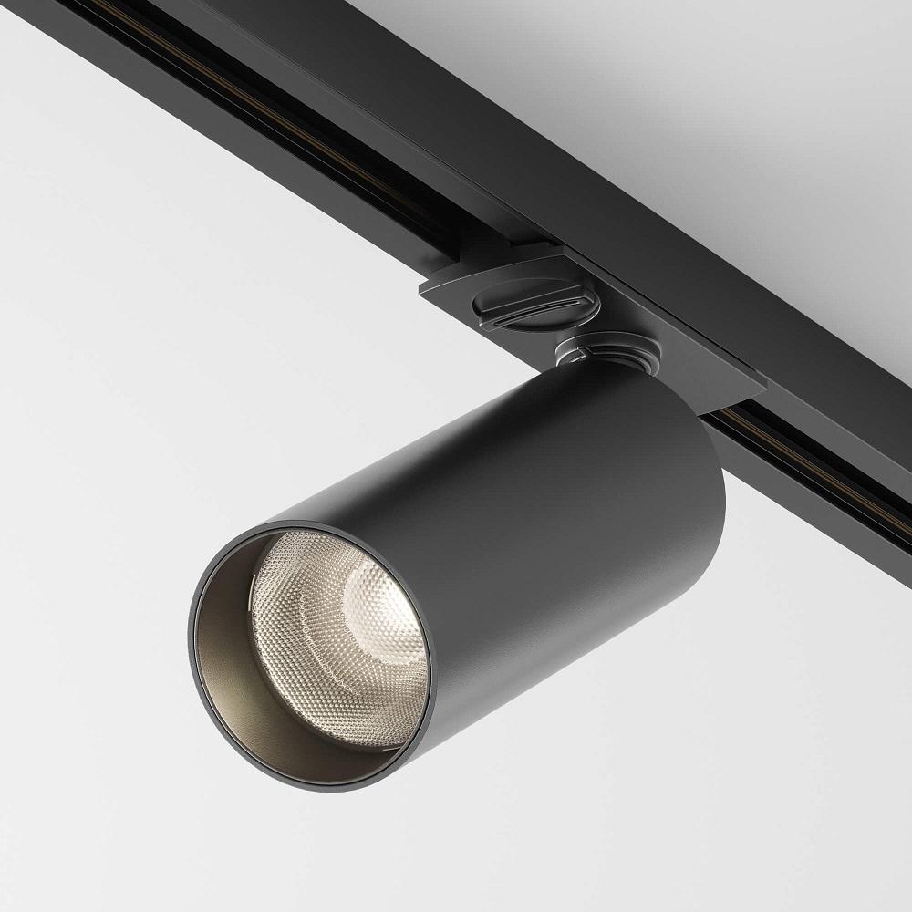фото трековый светильник maytoni technical focus led tr021-1-12b3k-w-d-b | 220svet.ru