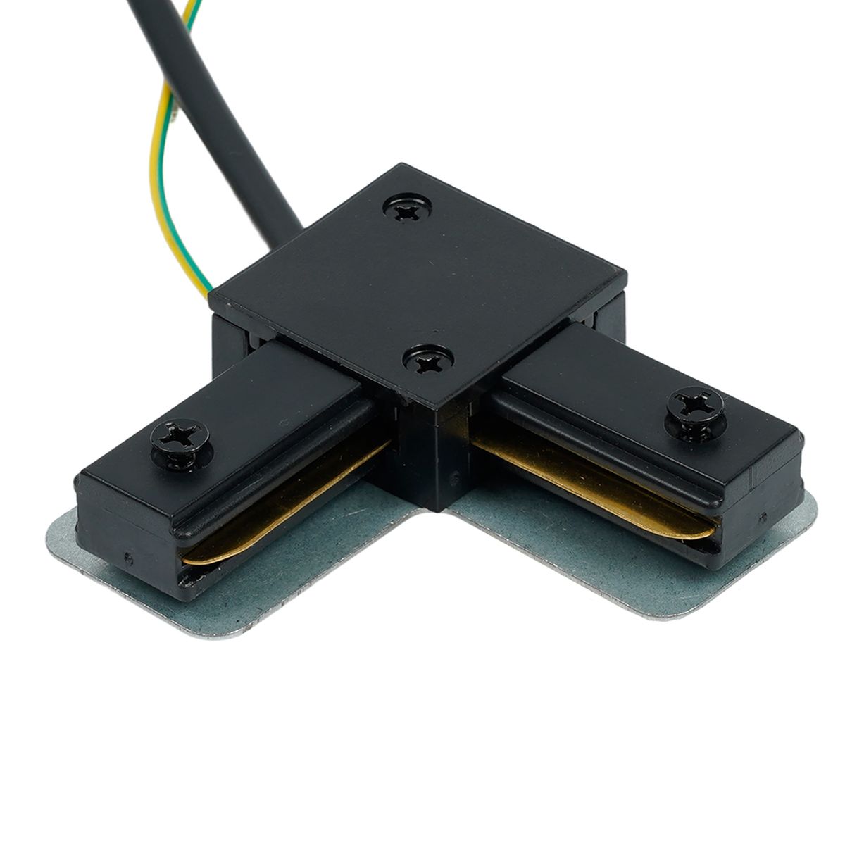 фото коннектор угловой для шинопровода с проводом feron ld1021c для cab1007 52154 | 220svet.ru