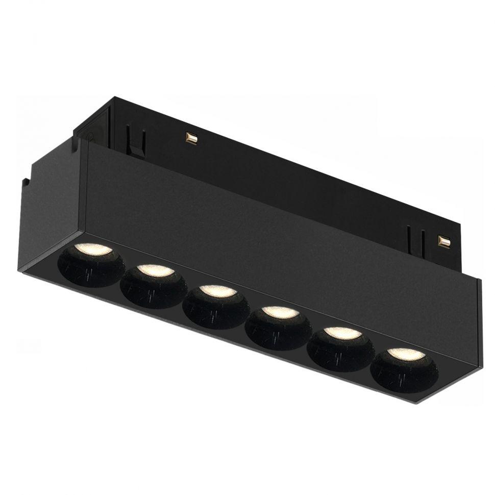 фото трековый магнитный светодиодный светильник iledex technical vision 4822-002-l120-6w-38dg-4000k-bk | 220svet.ru