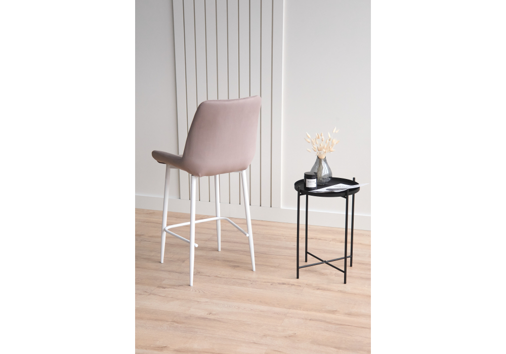 фото барный стул woodville седа латте / белый 632604 | 220svet.ru