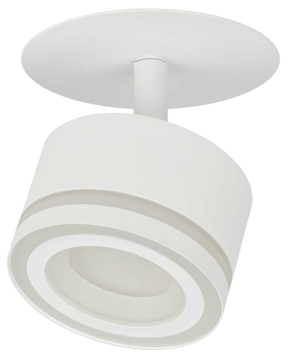 фото светильник встраиваемый эра dk114 wh под лампу gx53 поворотный белый б0059789 | 220svet.ru