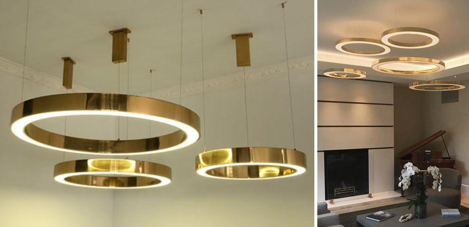 фото подвесной светодиодный светильник imperium loft light ring horizontal 177929-22 | 220svet.ru