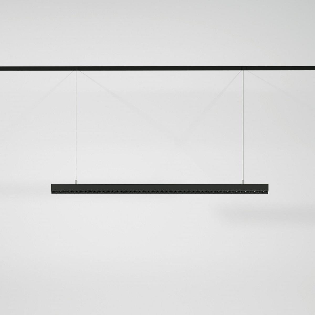 фото подвесной трековый магнитный светодиодный светильник elektrostandard slim magnetic vilo 85107/01 36w 4000k черный a064805 | 220svet.ru