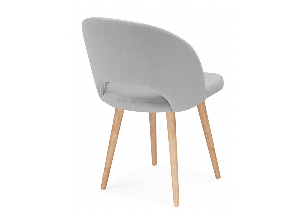 фото стул деревянный woodville курбис 360 светло-серый (zd 960) / светлое дерево 642909 | 220svet.ru