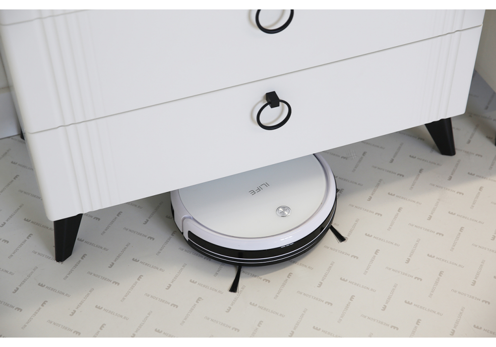 фото комод woodville ева белый матовый 589701 | 220svet.ru