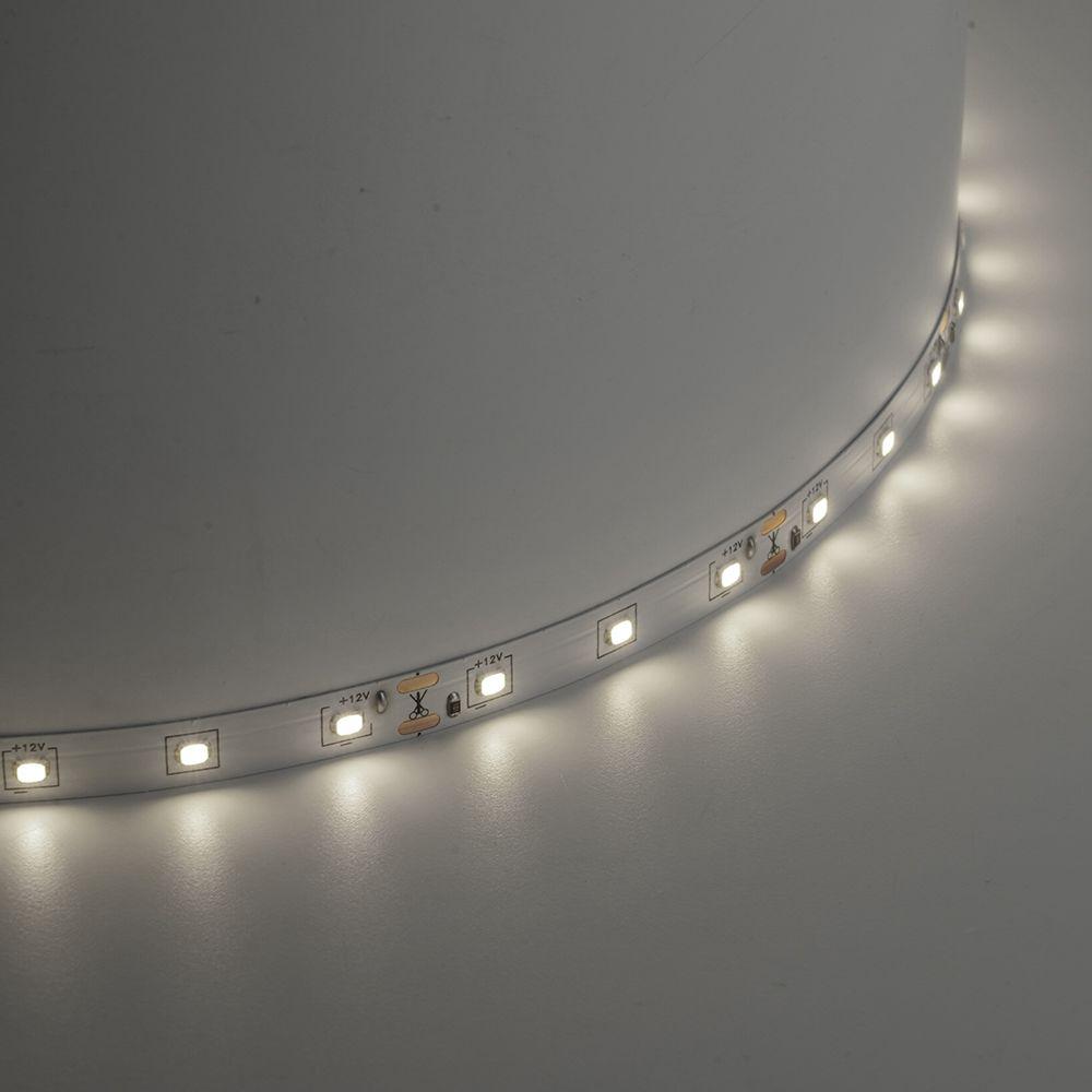 фото светодиодная лента saffit 6w/m 60led/m 2835smd дневной белый 5м sst01 55238 | 220svet.ru