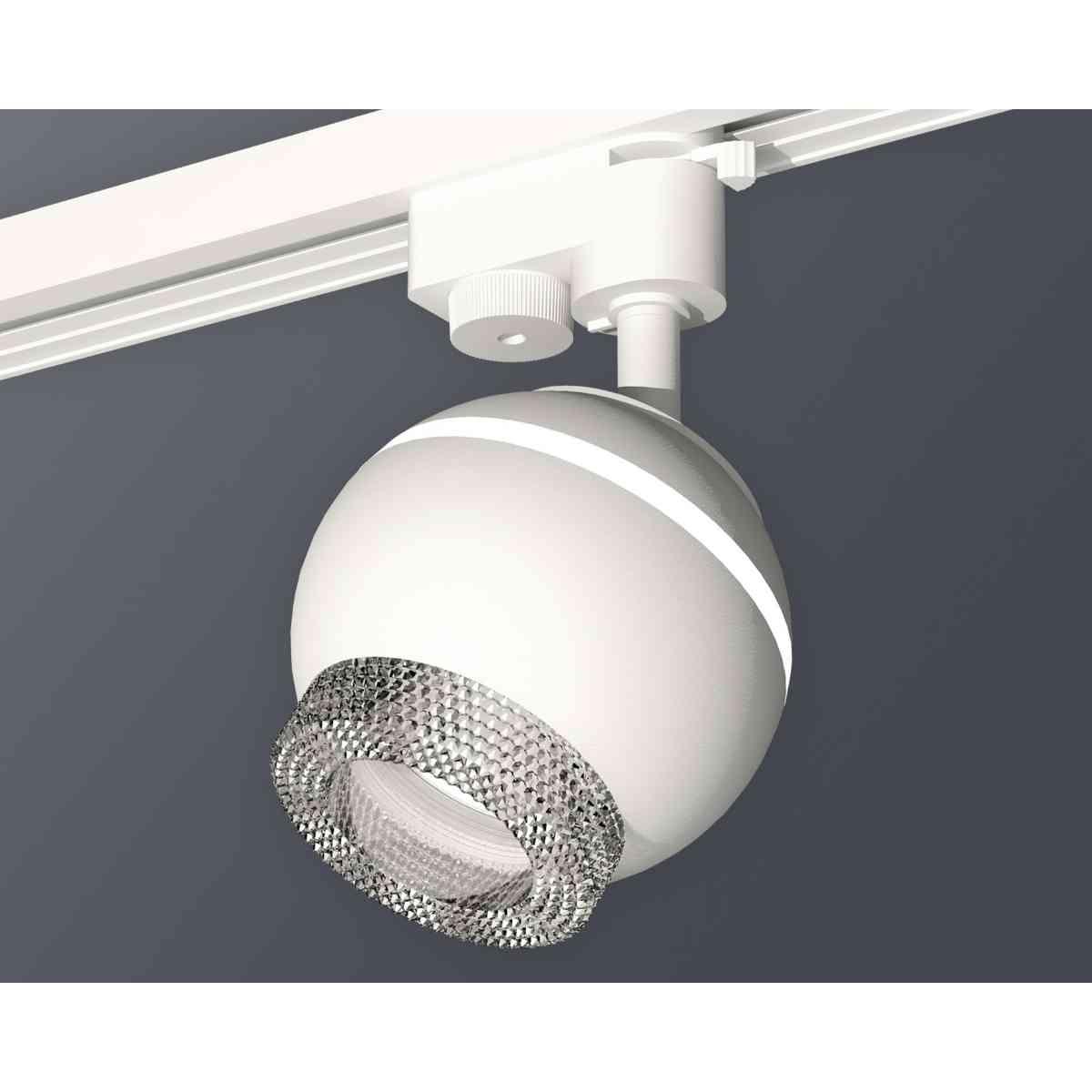 фото комплект трекового светильника ambrella light track system xt1101060 swh/cl белый песок/прозрачный (a2520, c1101, n7191) | 220svet.ru