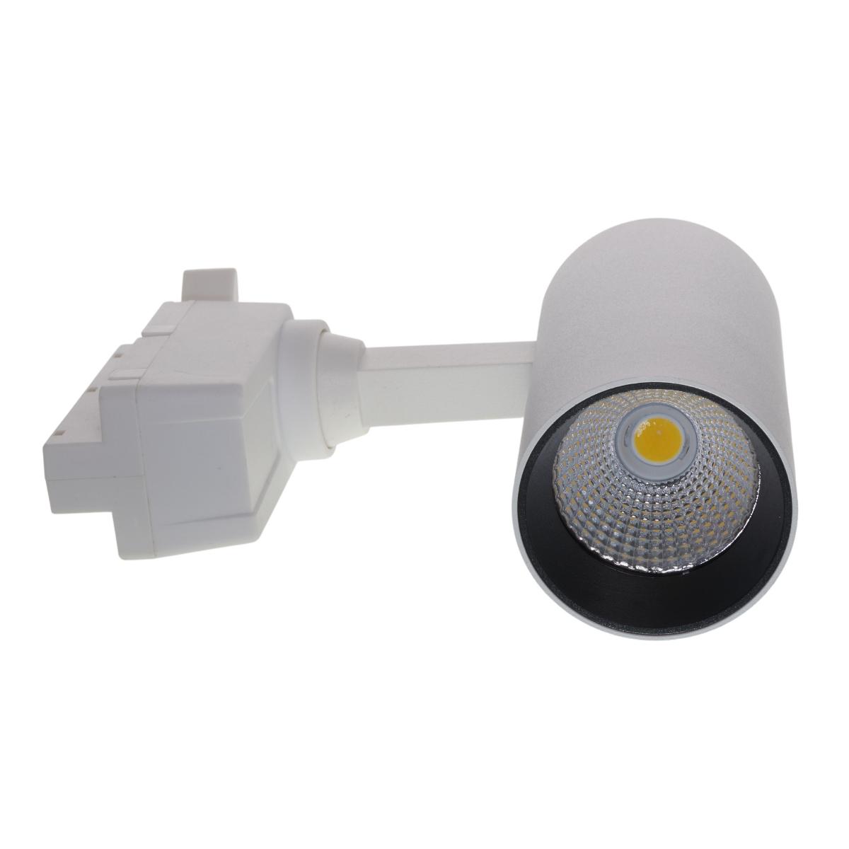 фото трековый светодиодный светильник volpe 10w/4000к white ul-00008045 | 220svet.ru