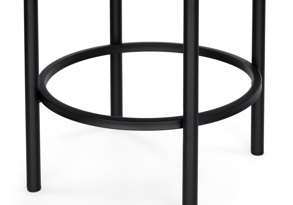 фото барный стул woodville сайпл mr-7 / черный 552099 | 220svet.ru