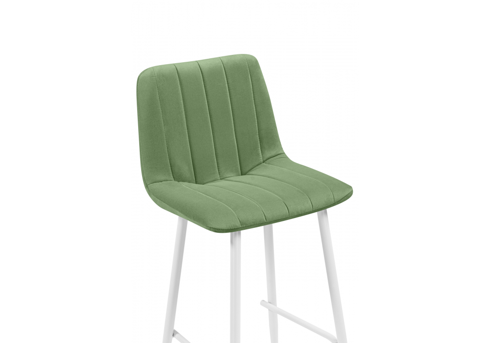 фото барный стул woodville дани мини фисташковый / белый 632321 | 220svet.ru