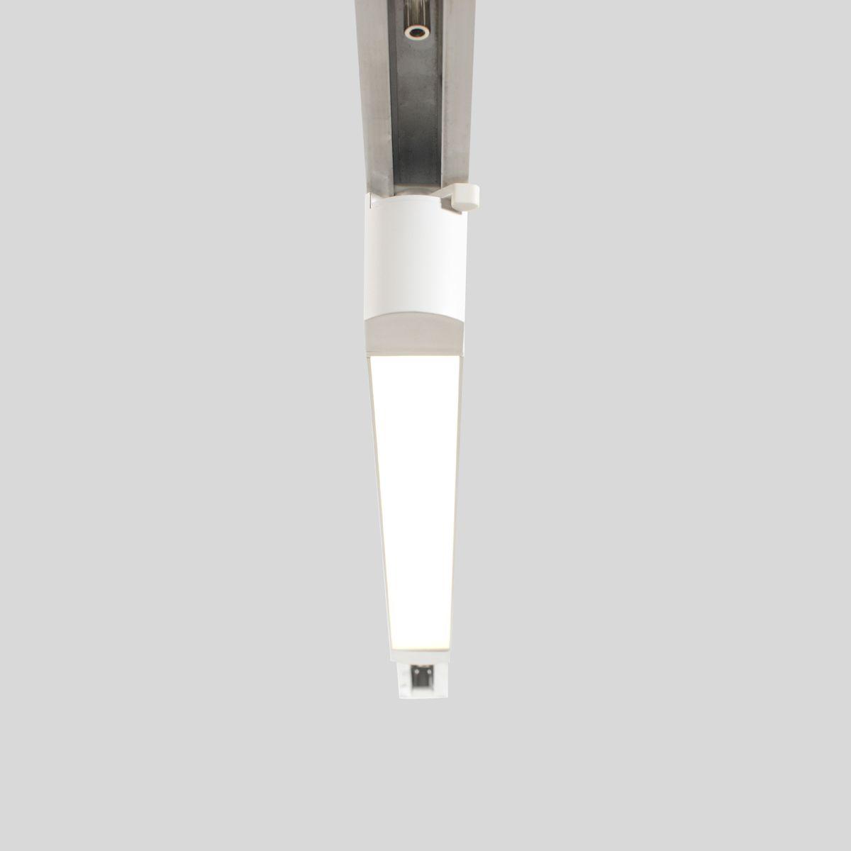 фото трековый однофазный светодиодный светильник crystal lux clt 0.31 010 18w wh m4000k | 220svet.ru