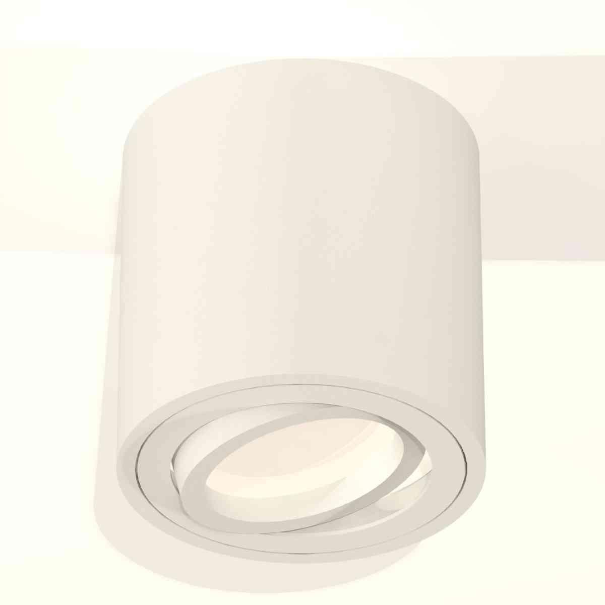 фото комплект накладного светильника ambrella light techno spot xs7531001 swh белый песок (c7531, n7001) | 220svet.ru