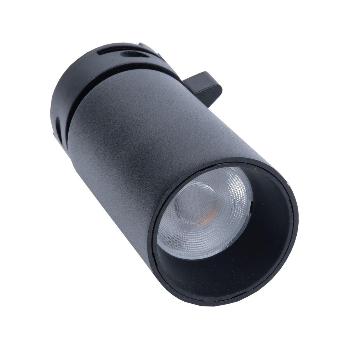 фото трековый светодиодный светильник volpe ulb-q276 8w/3000к black ul-00011816 | 220svet.ru