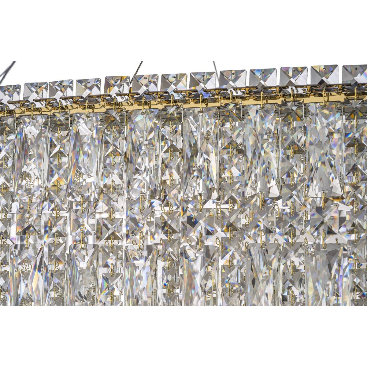 фото подвесная светодиодная люстра arti lampadari ovindoli l 1.5.120x40.100 g | 220svet.ru