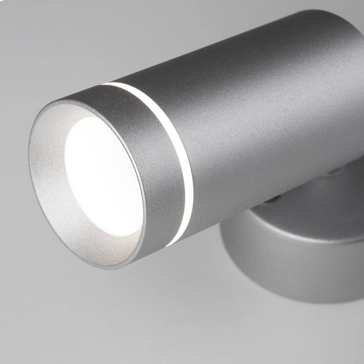 фото светодиодный спот elektrostandard glory sw mrl led 1005 серебро a043958 | 220svet.ru