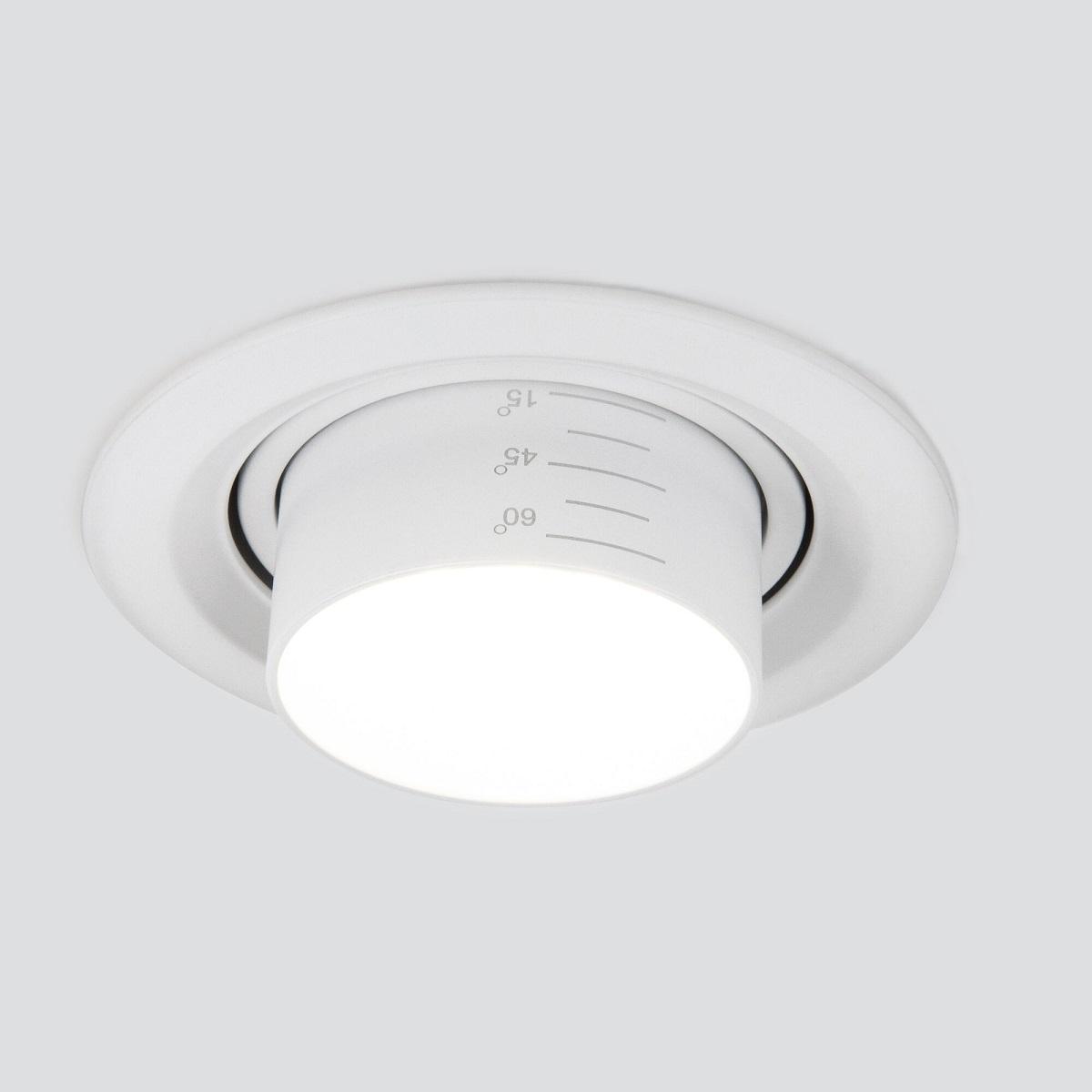 фото встраиваемый светодиодный светильник elektrostandard 9920 led 15w 3000k белый a064034 | 220svet.ru