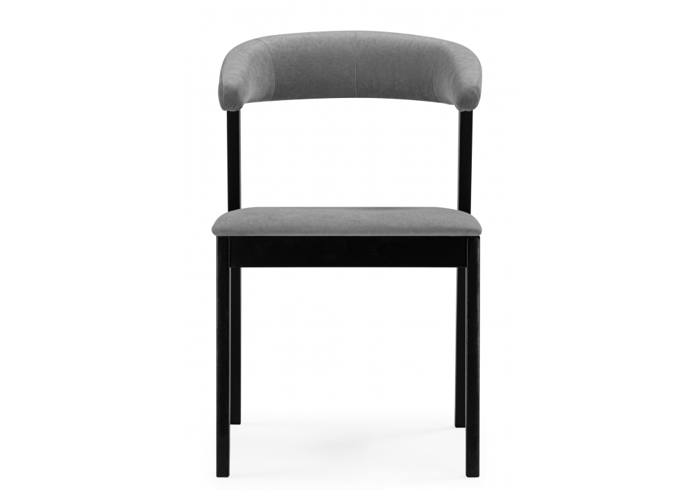 фото стул деревянный woodville токио ткань 234 / черное дерево 620597 | 220svet.ru