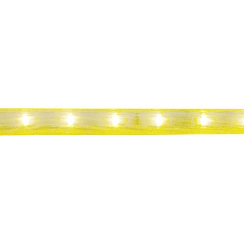 фото светодиодная влагозащищенная лента saffit 6w/m 60led/m 2835smd теплый белый 50м sst20 55243 | 220svet.ru