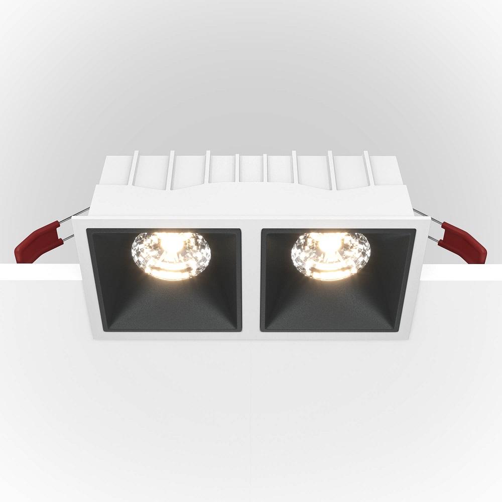 фото встраиваемый светильник maytoni alfa led dl043-02-15w4k-d-sq-wb | 220svet.ru