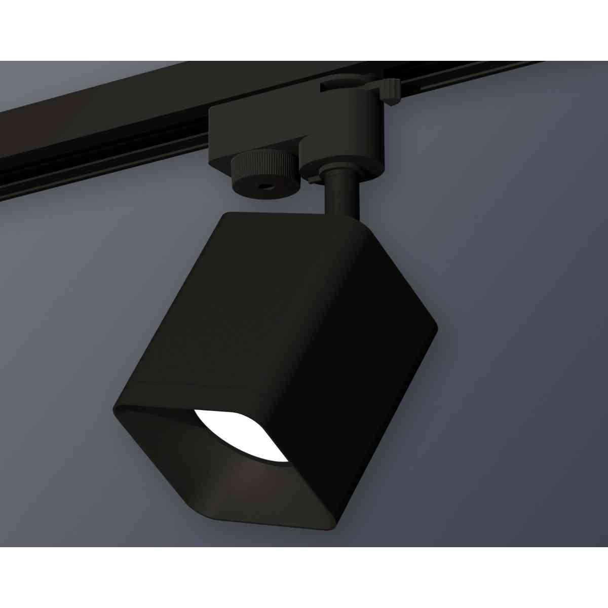 фото комплект трекового светильника ambrella light track system xt7813001 sbk черный песок (a2521, c7813, n7702) | 220svet.ru