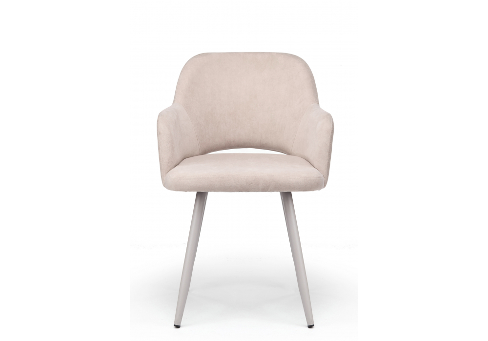 фото стул на металлокаркасе woodville эолин латте (glory 10) / серый 631700 | 220svet.ru