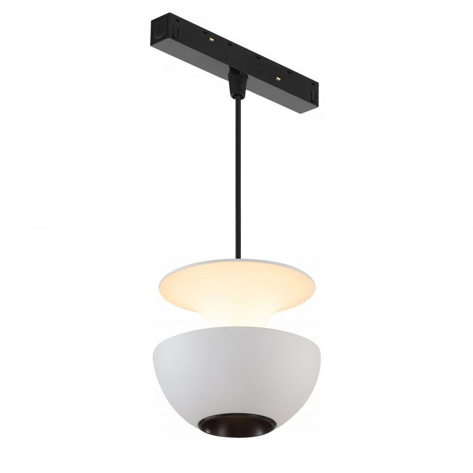 фото трековый магнитный светодиодный светильник iledex technical vision 4822-012-d80-6w-38dg-3000k-wh | 220svet.ru