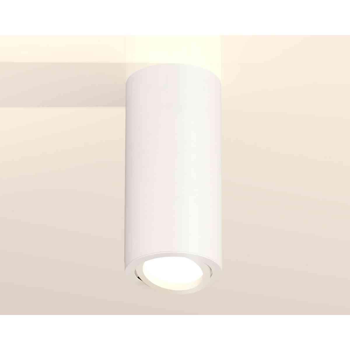 фото комплект накладного светильника ambrella light techno spot xs7442001 swh белый песок (c7442, n7001) | 220svet.ru