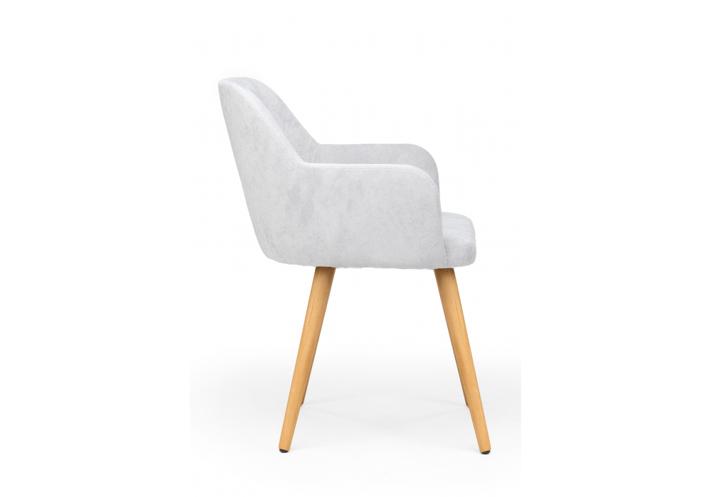 фото стул деревянный woodville инфини 360 светло-серый /светлое дерево 631779 | 220svet.ru