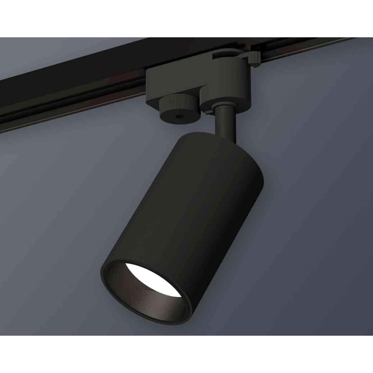 фото комплект трекового светильника ambrella light xt6323021 sbk черный песок (a2521, c6323, n6111) | 220svet.ru