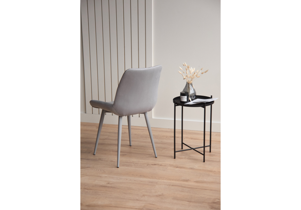 фото стул на металлокаркасе woodville седа светло-серый (zd 960) / серый np 632374 | 220svet.ru