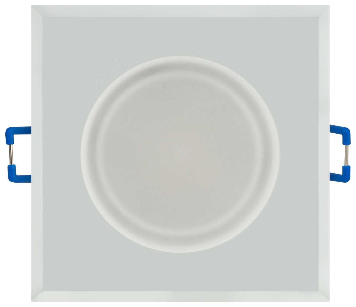 фото светильник встраиваемый декоративный эра dk104 wh под лампу mr16 gu5.3 белый б0058391 | 220svet.ru