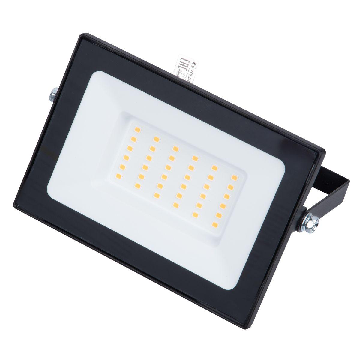 фото прожектор светодиодный volpe ulf-q517 50w/3000k ip65 220-240v black ul-00011634 | 220svet.ru