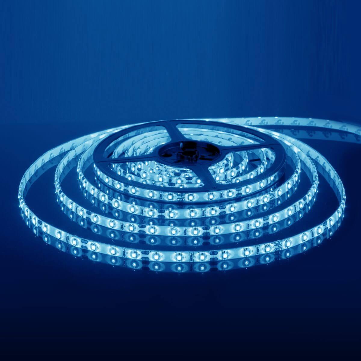 фото светодиодная лента elektrostandard 14,4w/m 60led/m 5050smd синий 5m a052975 | 220svet.ru
