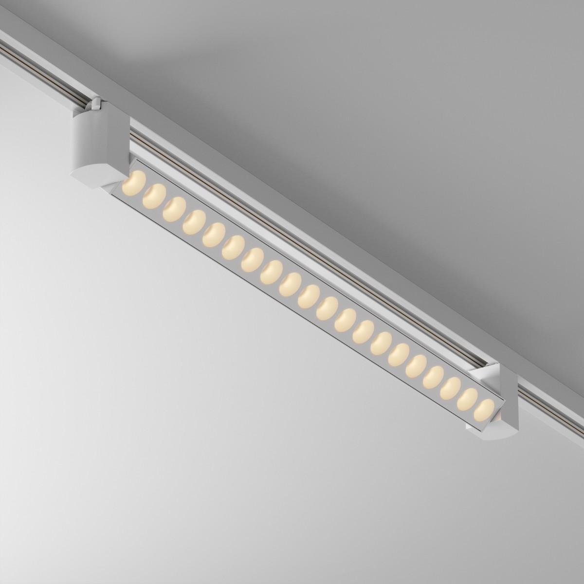 фото трековый светодиодный светильник maytoni technical points rot tr010-1-20w3k-m-w | 220svet.ru
