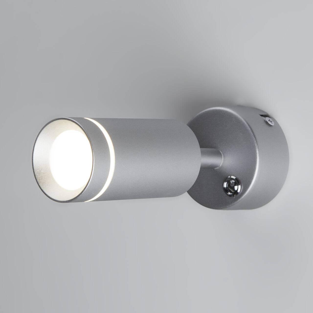 фото светодиодный спот elektrostandard glory sw mrl led 1005 серебро a043958 | 220svet.ru